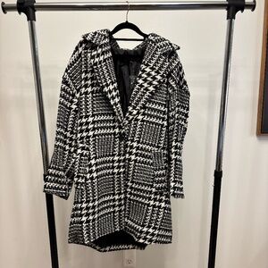 HYFVE Houndstooth Coat ; Large